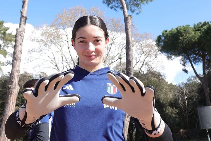 Matilde Morando, astigiana, convocata dalla Nazionale Femminile Under 15 (Foto FIGC) Matilde Morando, astigiana, convocata dalla Nazionale Femminile Under 15 (Foto FIGC)