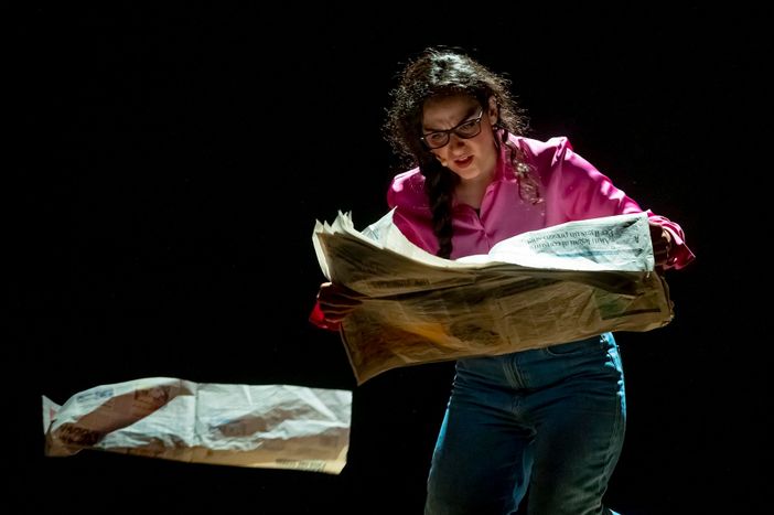 Una scena da "Unprinted" Una scena da "Unprinted"