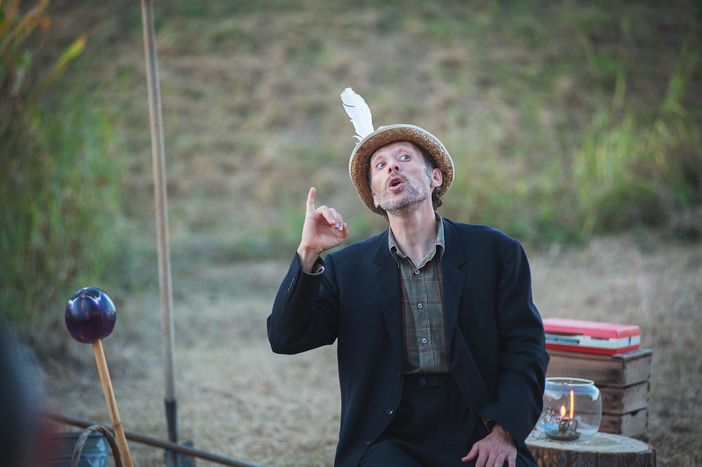 Massimo Barbero, protagonista dello spettacolo in scena domani a Montafia