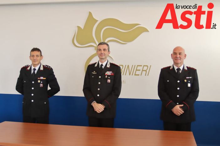 Nella foto (realizzata da Efrem Zanchettin - MerfePhoto, come tutte quelle presenti in questo articolo), da sinistra: il Cap. Barisonzi, il comandante provinciale Breda e il Ten. Col. Bosini