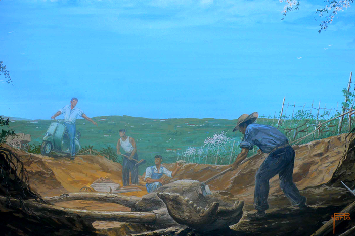 Il ritrovamento di Mombercelli illustrato da Alessandro Porta Il ritrovamento di Mombercelli illustrato da Alessandro Porta