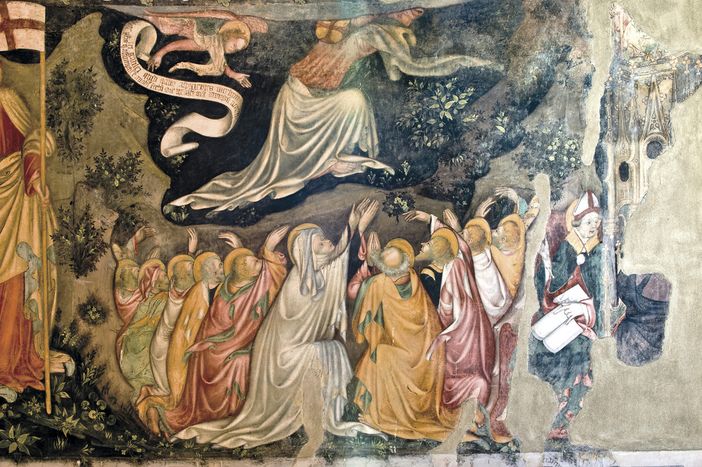 La pittura romanica nell'abbazia Sezzadio (AL)
