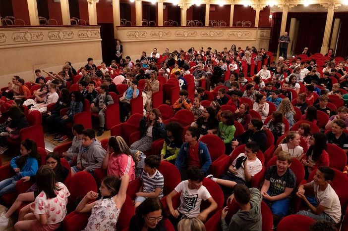 Il pubblico dell'Asti d'Appello Jr. (foto di Franco Rabino, come tutte quelle presenti in questo articolo)