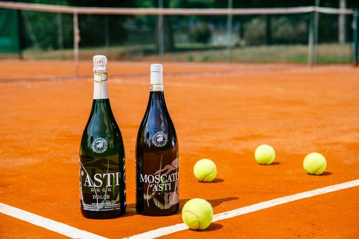 Anche quest'anno agli Internazionali BNL d'Italia si brinderà con calici di Asti Spumante e Moscato d'Asti