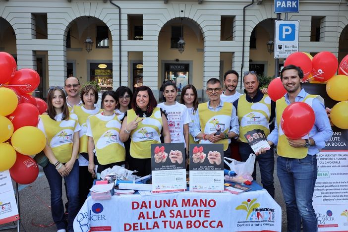 Lo stand dell'ANDI Lo stand dell'ANDI