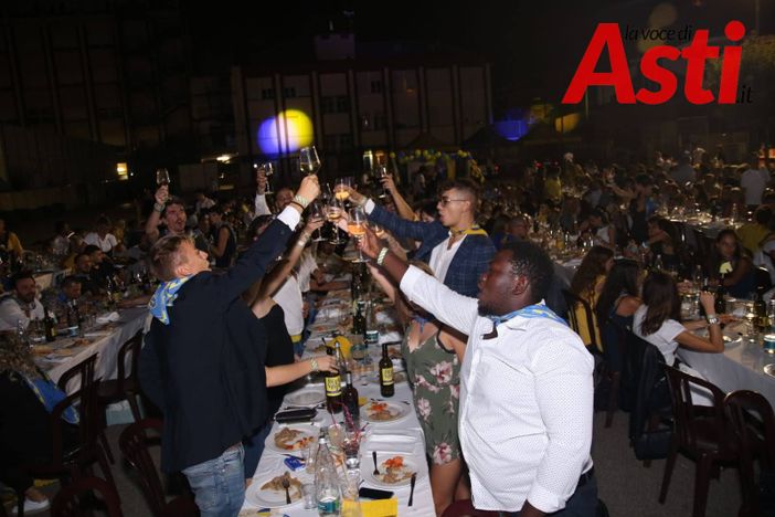Una cena delle scorse edizioni del Palio (Merphefoto)