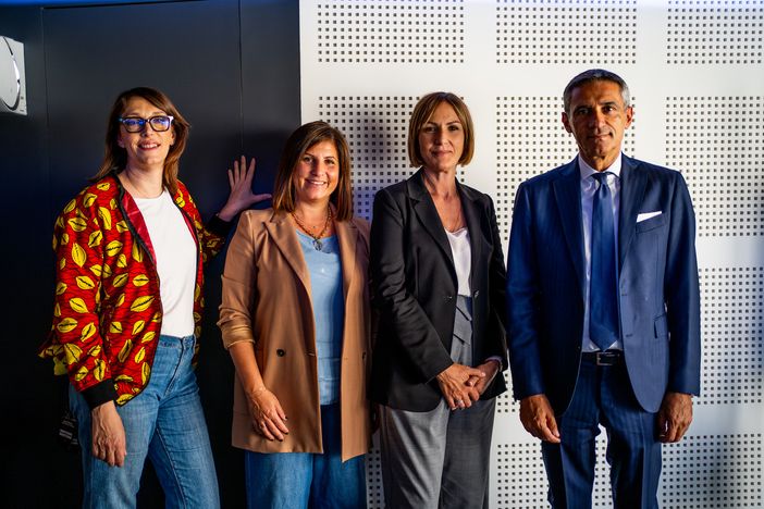 Da sinistra Giulia Blasi, Silvia Di Bello, Marianna Cardone, Donato Pentassuglia