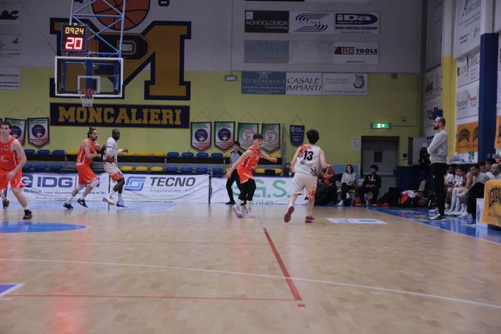 Un'immagine del match