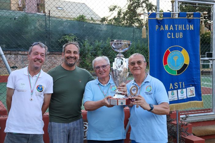 La premiazione di Giannini