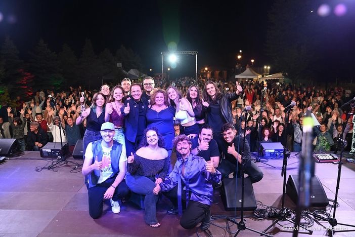 La serata a Camerano Casasco con Roby Facchinetti La serata a Camerano Casasco con Roby Facchinetti