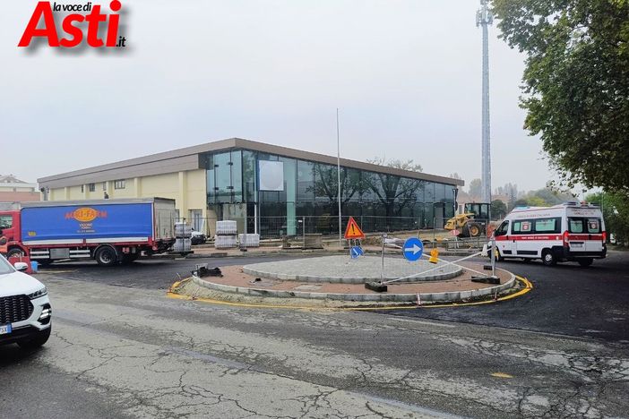 La rotonda di corso Savona