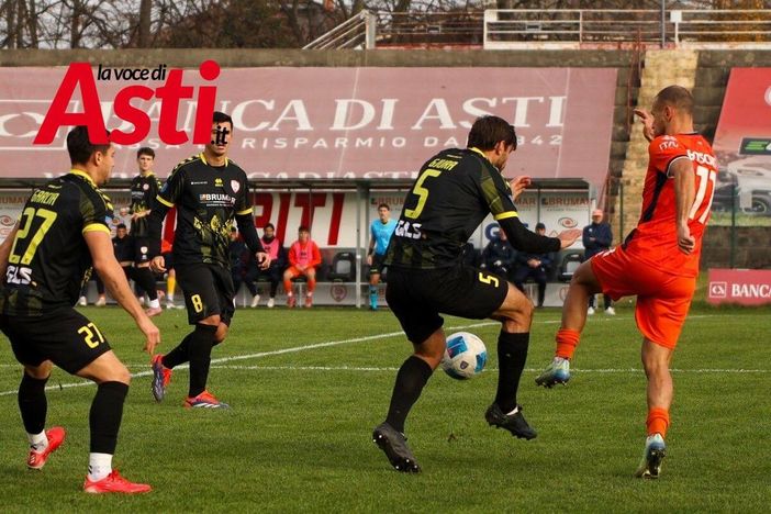 Immagine del match di Coppa Italia contro la Pistoiese