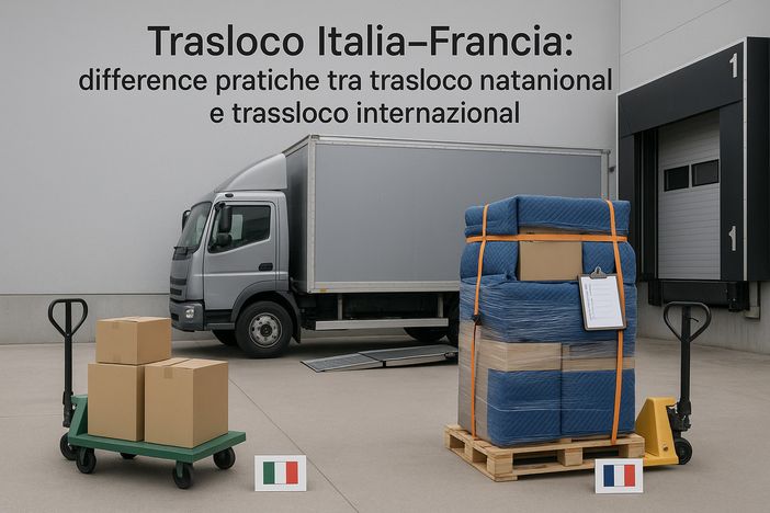 Trasloco Italia–Francia: differenze pratiche tra trasloco nazionale e trasloco internazionale Trasloco Italia–Francia: differenze pratiche tra trasloco nazionale e trasloco internazionale