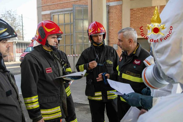 Vigili del Fuoco di Asti in azione per perfezionare gli interventi radiologici su strada