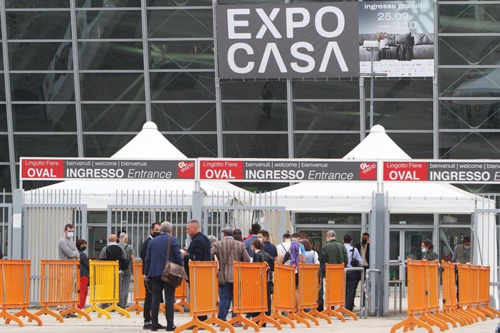 L'ingresso del padiglioni del Lingotto - Credit Daniele Bottallo