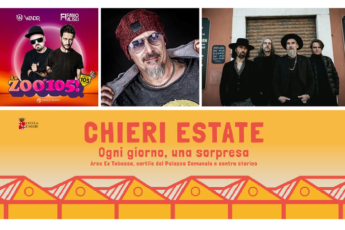 Chieri estate 2022: ogni giorno una sorpresa!