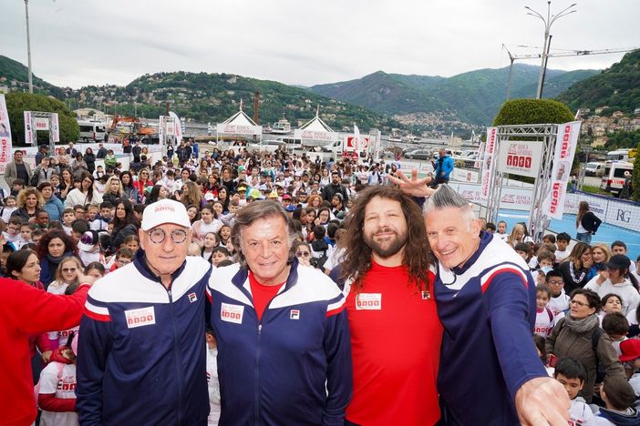 Graziani, Panatta, Castrogiovanni e Lucchetta in una passata edizione della manifestazione (Foto Banca Generali) Graziani, Panatta, Castrogiovanni e Lucchetta in una passata edizione della manifestazione (Foto Banca Generali)