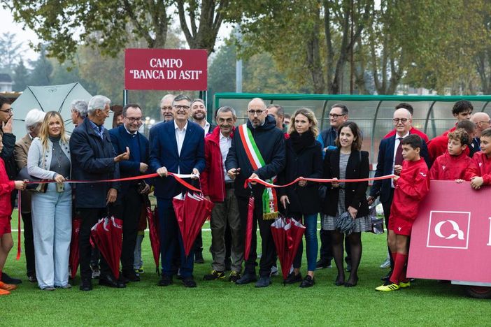 Inaugurato il campo 2 al Censin Bosia di Asti