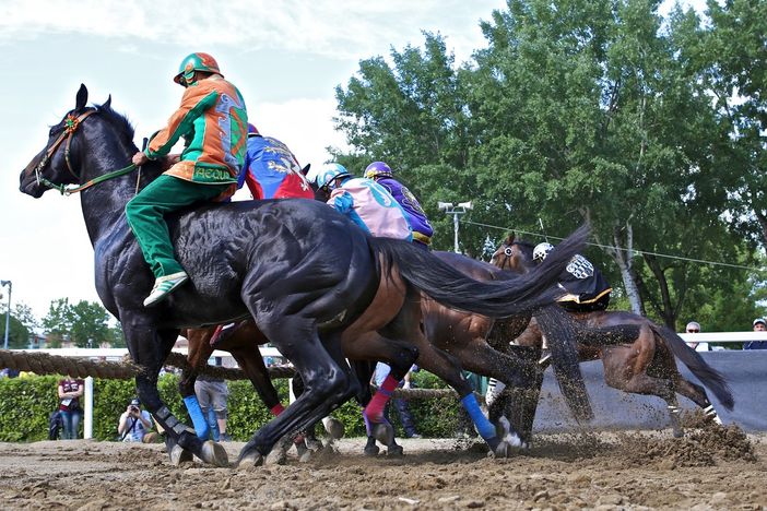 Un'immagine di una passata edizione del Palio di Fucecchio (foto Palio delle Contrade di Fucecchio)