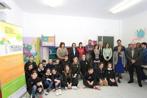 Ieri a Govone la premiazione del concorso “A Scuola di Legno”