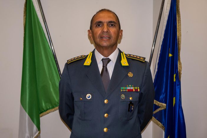 Il neo comandante della Guardia di Finanza di Asti, Colonnello t. ISSMI Antonio Giuseppe Garaglio