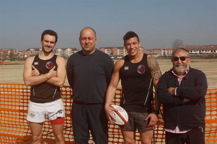 Dirigenti e atleti del Monferrato Rugby