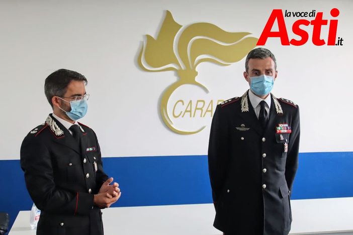 Il maggiore Hoffmann (a sinistra) con il comandante provinciale Breda (ph. Efrem Zanchettin - Merfephoto) Il maggiore Hoffmann (a sinistra) con il comandante provinciale Breda (ph. Efrem Zanchettin - Merfephoto)