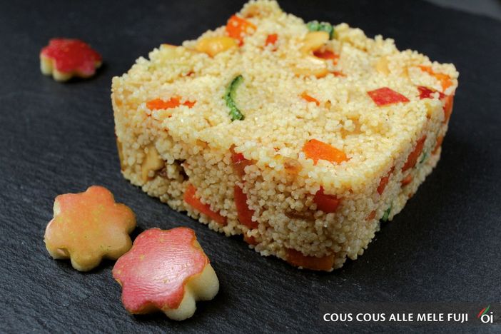 MercoledìVeg: oggi prepariamo il delizioso cous cous alle mele Fuji con la mela rossa Cuneo IGP