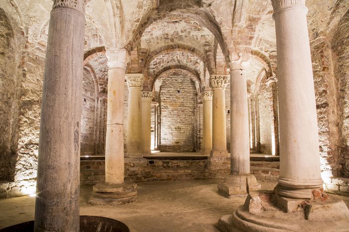 Immagine d'archivio della Cripta di Sant'Anastasio