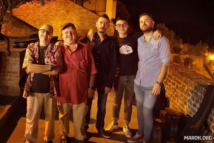 Gli astigiani Farinei d'la brigna, che saranno tra i protagonisti del concerto