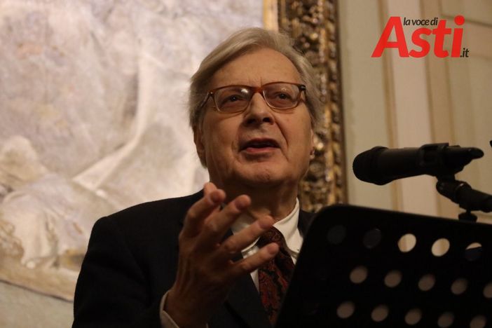 L' inaugurazione della mostra su Boldini con Sgarbi (Merphefoto)