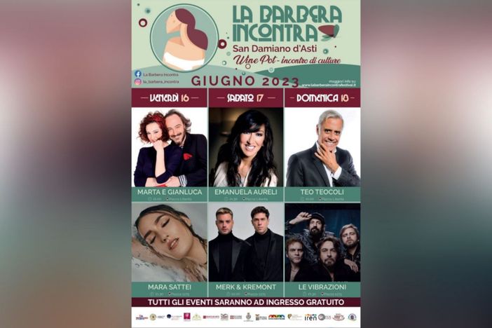 La locandina dell'edizione 2023 di La Barbera Incontra