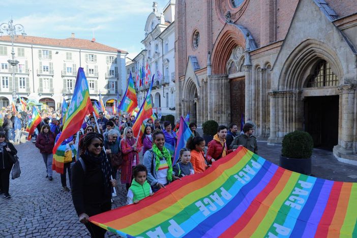 Galleria fotografica del corteo per la pace, immagini a cura di Merfephoto - Efrem Zanchettin