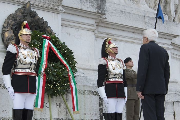 Omaggio al Milite Ignoto - Altare della Patria al Vittoriano