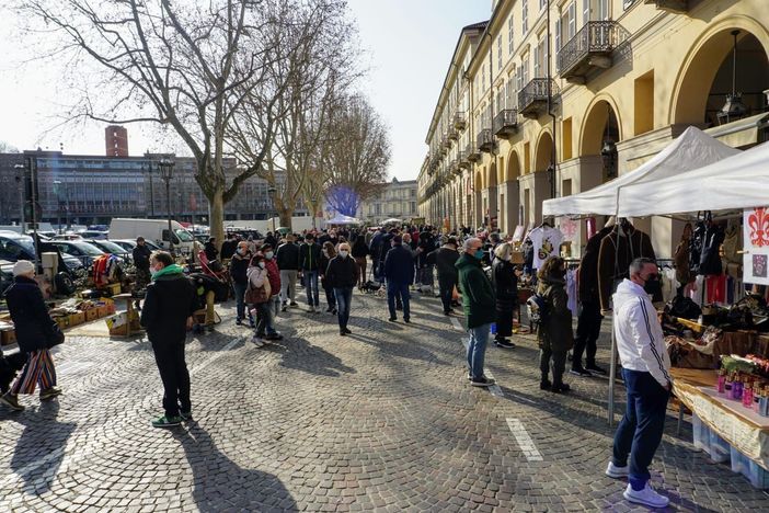 Mercatino dell'antiquariato e banchetto figurine, Asti 28 febbraio 2021