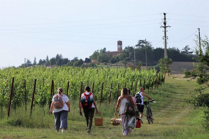 Un'immagine (ph, Merfephoto - Efrem Zanchettin) di un precedente 'pic-nic' organizzato presso il Bosco degli Astigiani