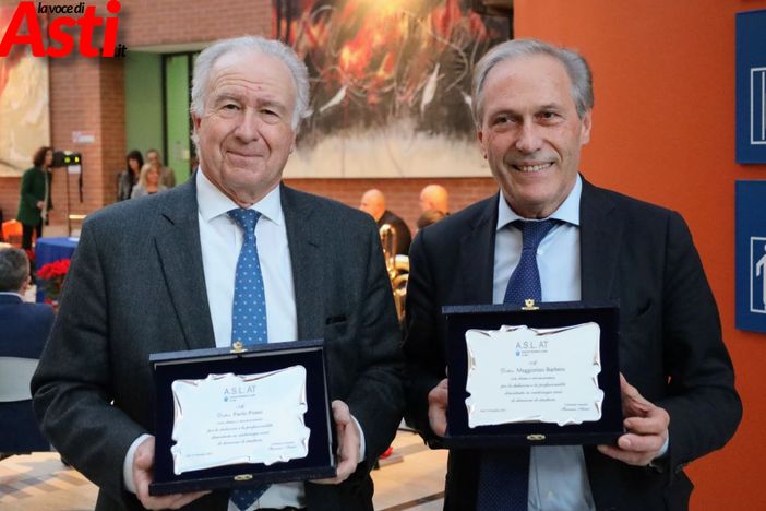 I dottori Paolo Pisani e Maggiorino Barbero (MerfePhoto) I dottori Paolo Pisani e Maggiorino Barbero (MerfePhoto)