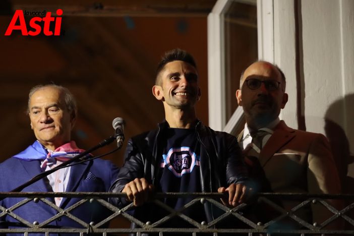 La presentazione di Federico Arri, vincitore dello scorso anno (Merphefoto)