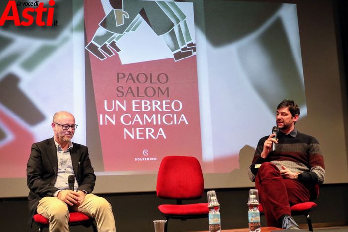 Paolo Salom (a sinistra) e Alessandro Franco (a sinistra) alla presentazione del libro  (galleria fotografica a cura di Efrem Zanchettin)