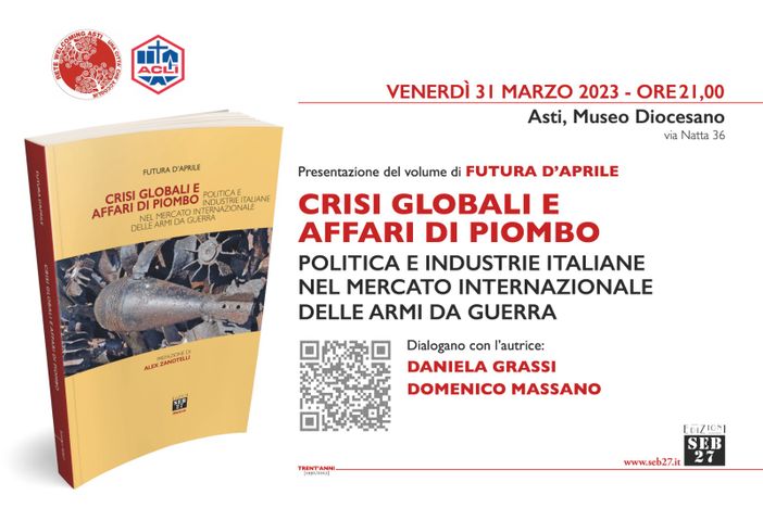La locandina della presentazione letteraria del saggio di Futura d'Aprile