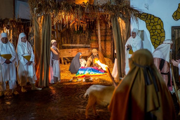 Alcune immagini (le restanti a fine articolo) della rappresentazione revigliaschese