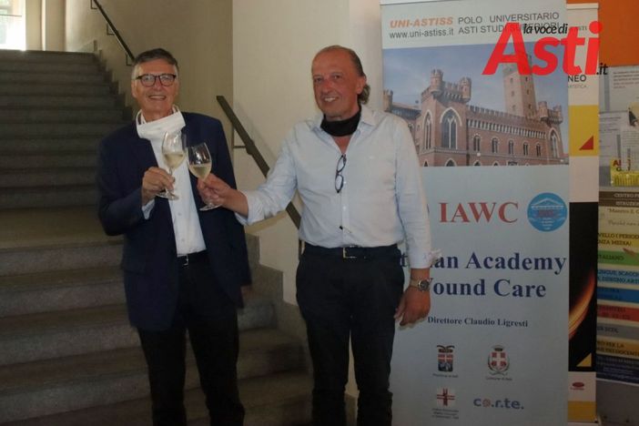 Ebarnabo con il presidente Fondazione CrAsti Mario Sacco (MerfePhoto)