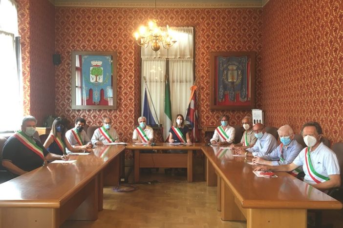 Sindaci al lavoro sul Distretto a Villafranca.