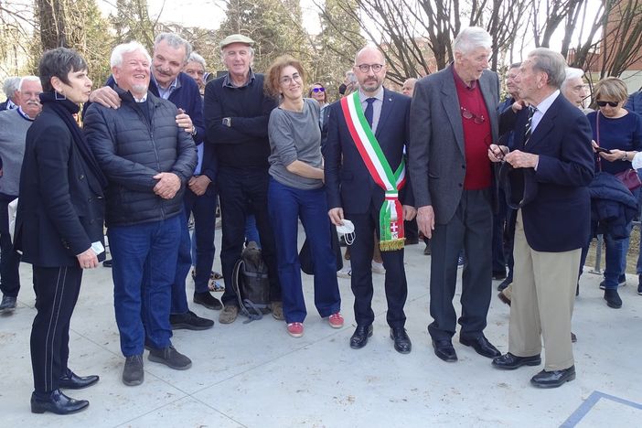 Il sindaco Rasero con il presidente Ercole e alcuni ospiti