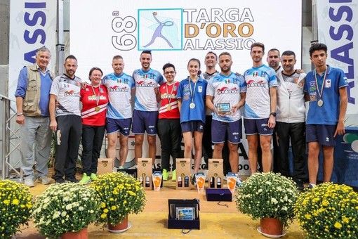 Il Piemonte domina alla Targa d'Oro, doppietta ad Alassio per la Perosina Il Piemonte domina alla Targa d'Oro, doppietta ad Alassio per la Perosina