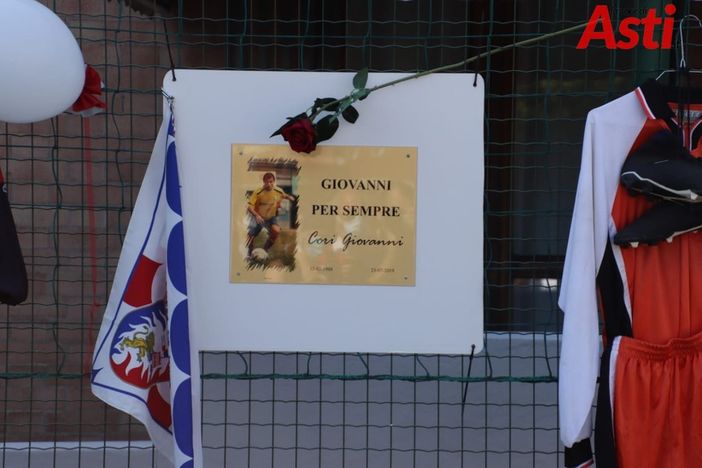 La targa in Torretta per Giovanni Cori La targa in Torretta per Giovanni Cori