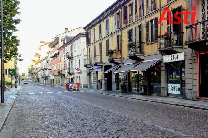 Il tratto di corso Alfieri in cui è avvenuto l'incidente. Ph Merfephoto
