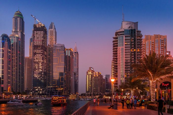 Panorama di Dubai