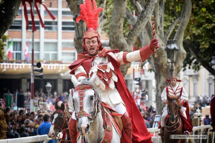 Il Capitano del Palio Michele Gandolfo