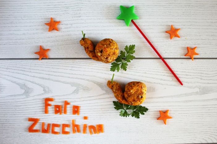 Felici &amp; Veloci, la nuova ricetta di Fata Zucchina: 'lumachine di carote'